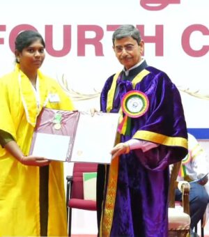 S. SIVA DHARSHINI I RANK (GOLD MEDAL)